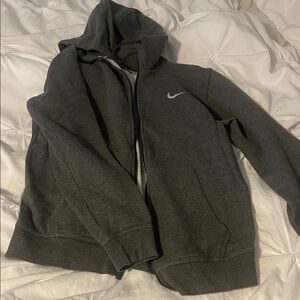 Nike Charcoal Full-Zip Hoodie
